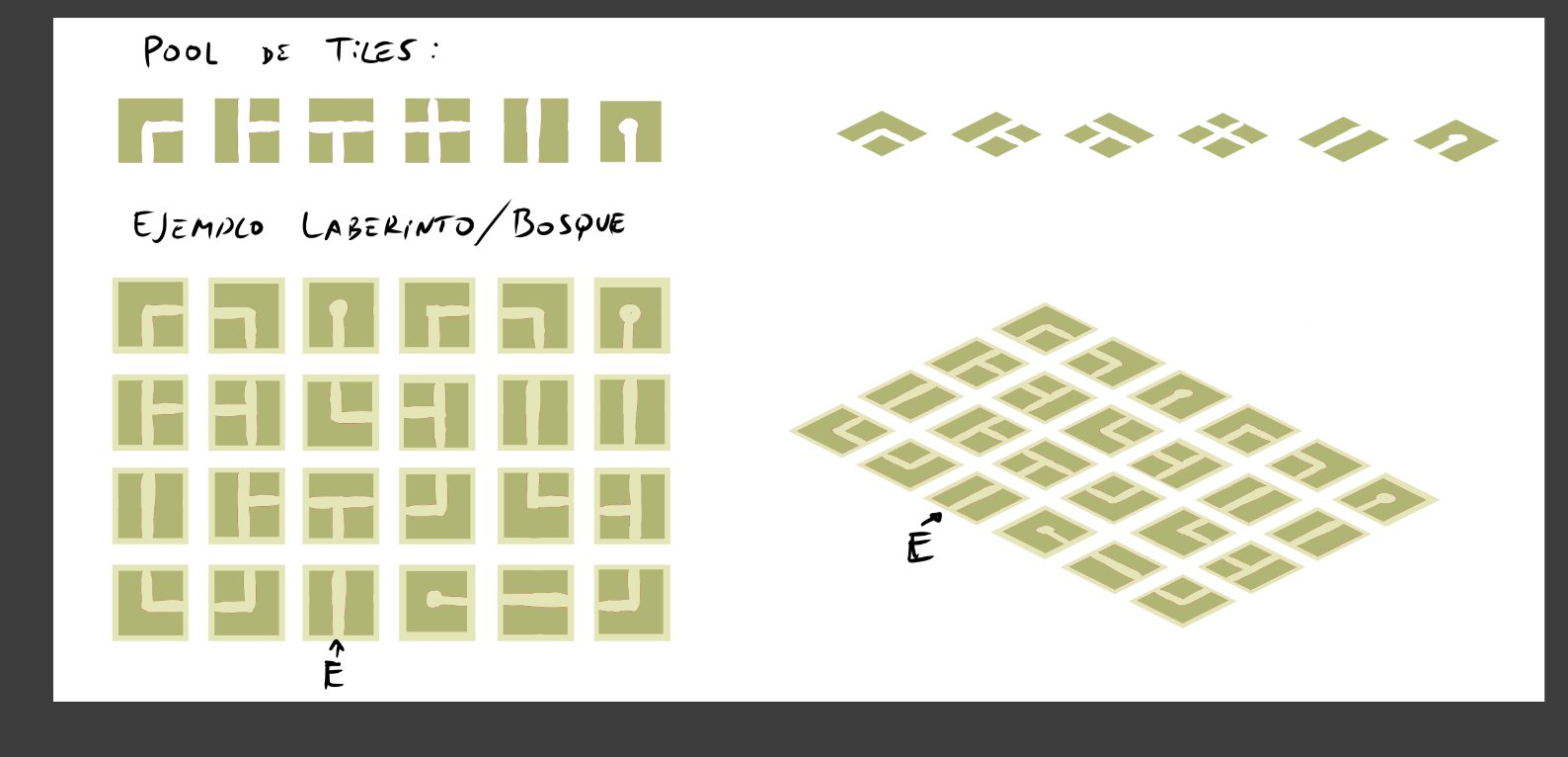 Maze tiles